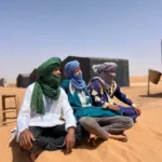 Sand boarding in Merzouga