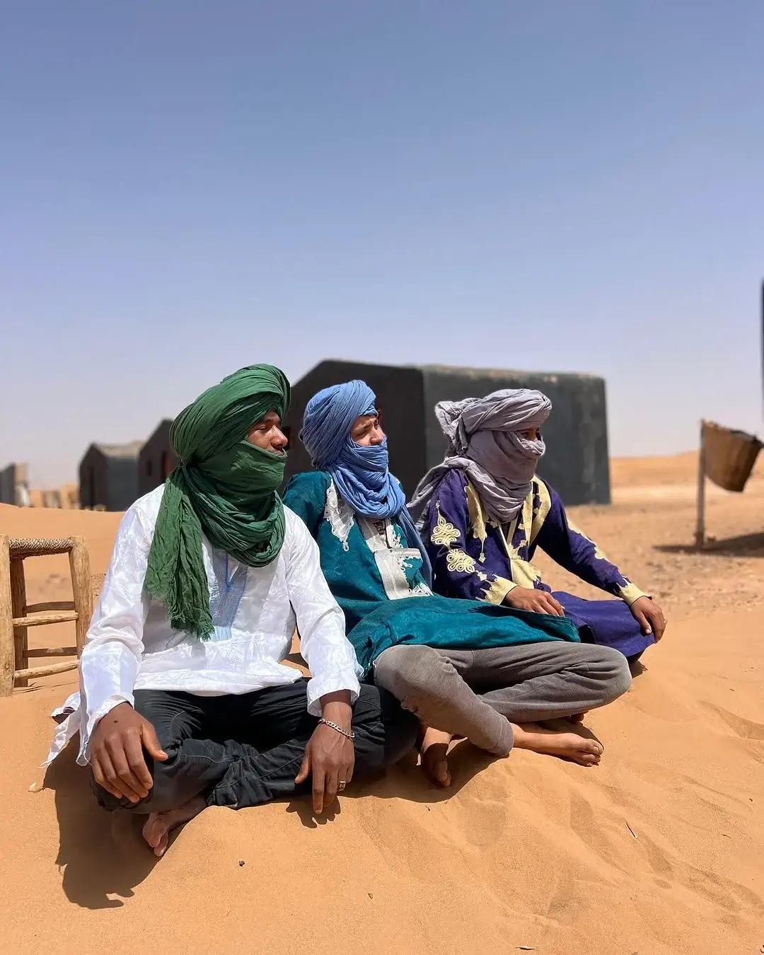 Sand boarding in Merzouga