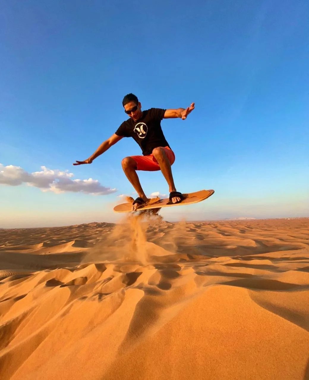 Sandboard in Merzouga