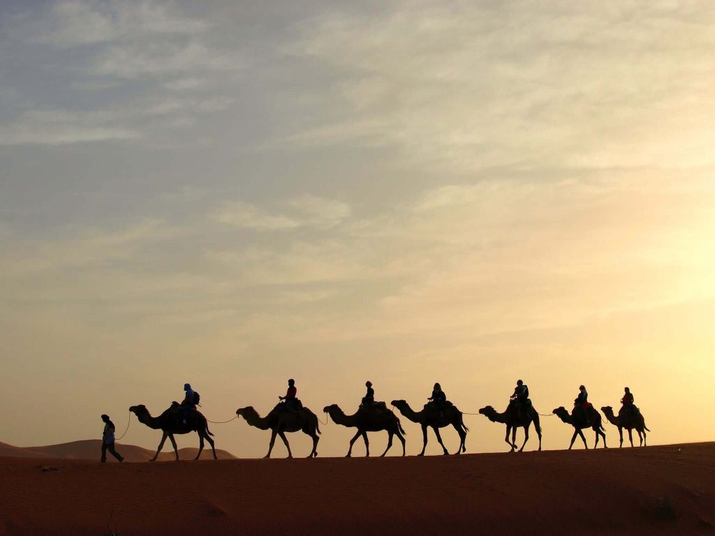 Sunset in Merzouga & Camel Ride
