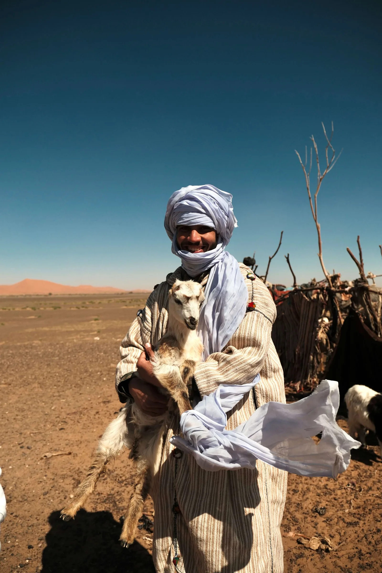 Visita a uma família nómada perto de Merzouga